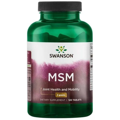 Swanson MSM 1500mg 120 tabtetta 