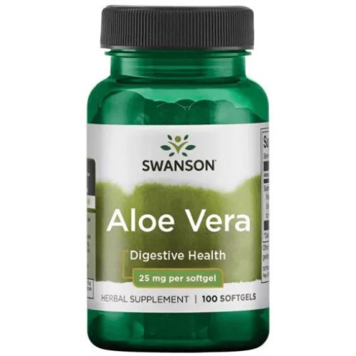 Swanson Aloe Vera 25mg 100 kapszula