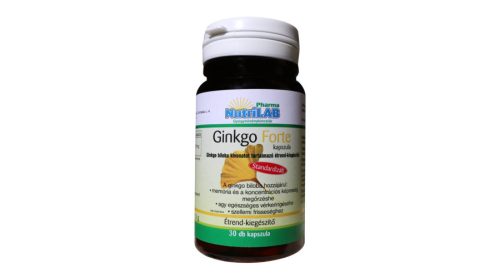 NutriLAB Ginkgo Forte kapszula 30X