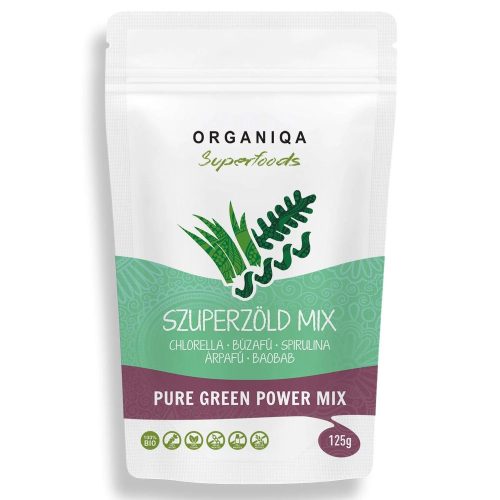 Bio Szuperzöld Mix 125g Organiqa