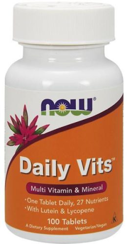 Daily Vits 100 tabletta Now Foods